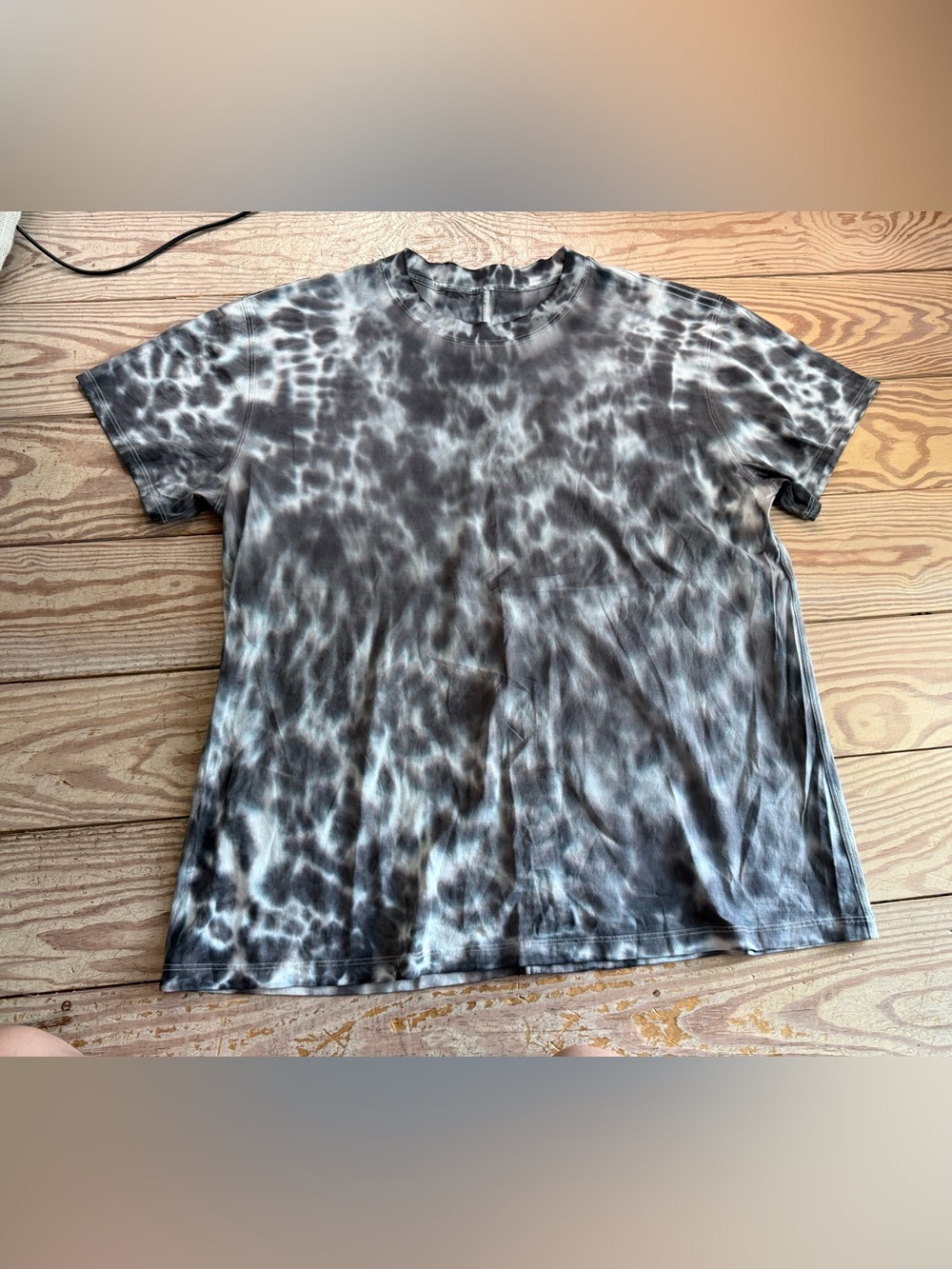 Lululemon All Yours Tee Tie-Dye size L/XL no size dot